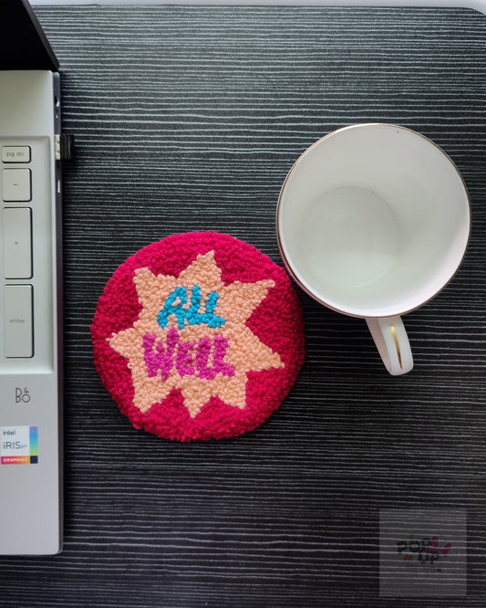 Customized Quote Mug Rugs