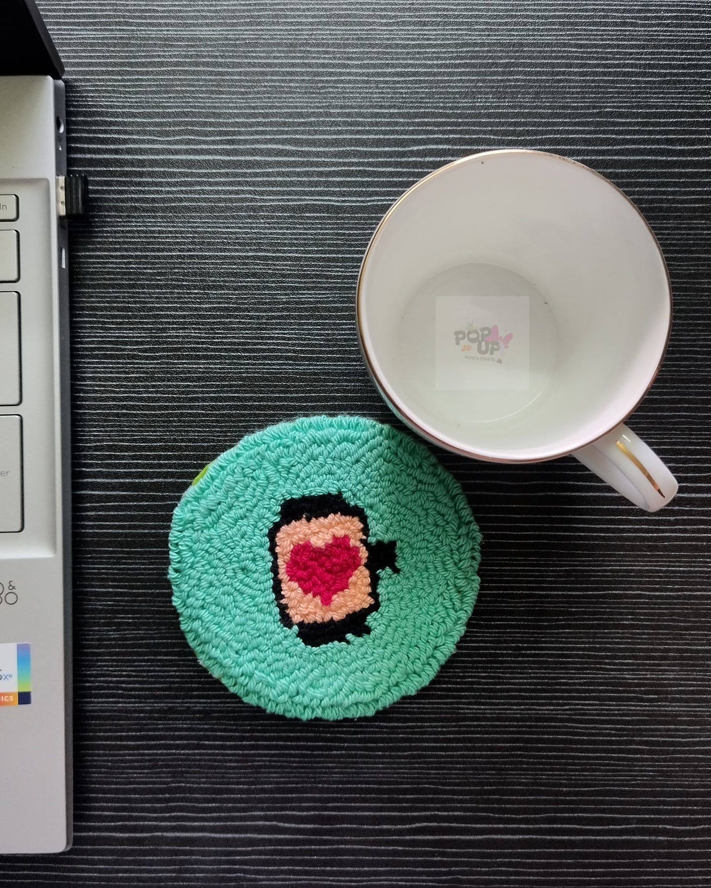 Smart watch Design Mug Rugs