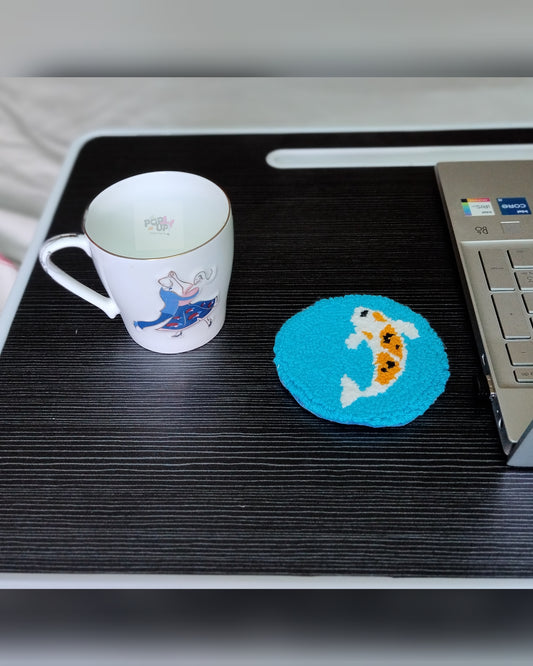 Koi Fish pattern Mug Rugs / Coasters