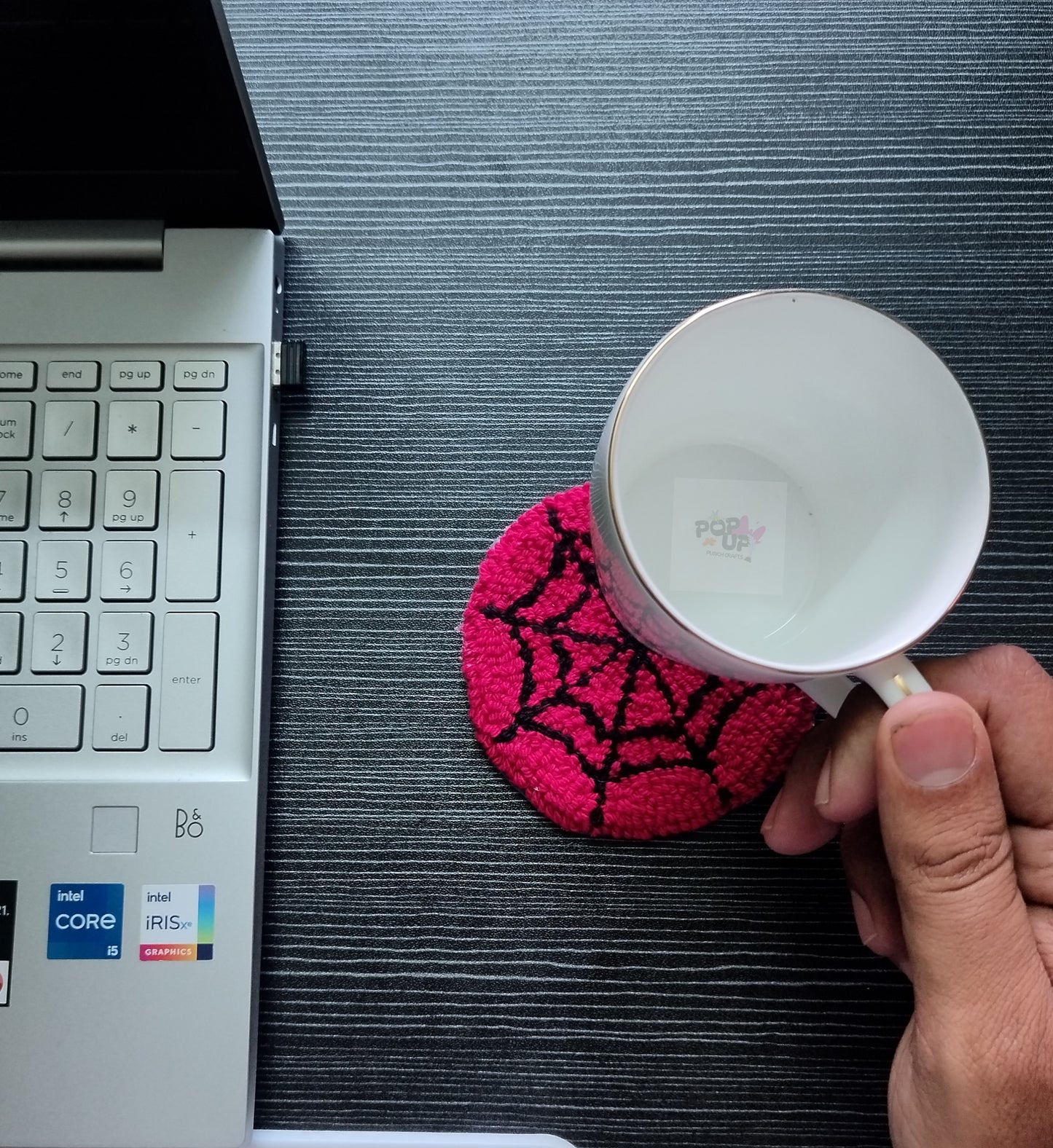 Web 🕸Pattern Mug Rugs/Coasters