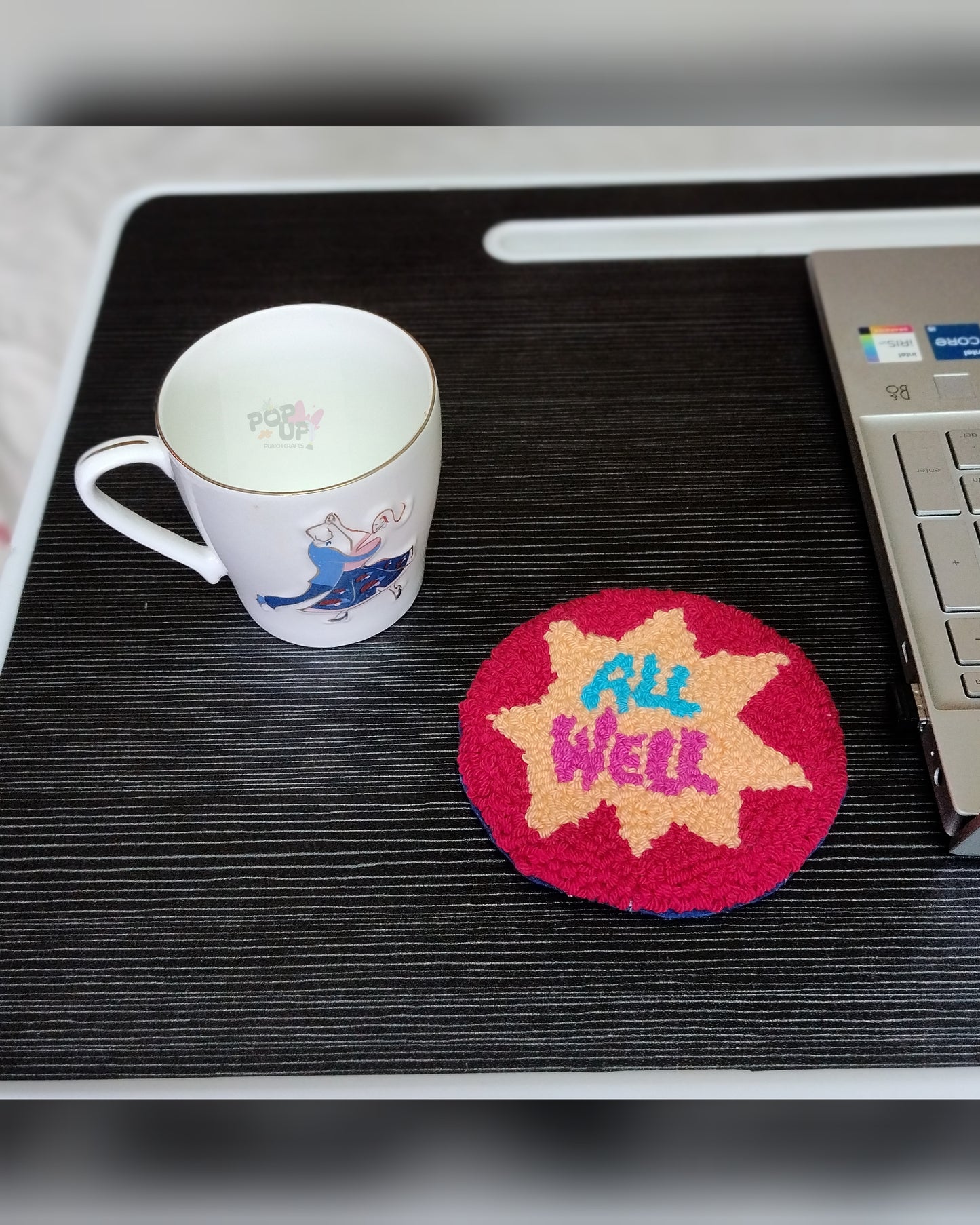 Customized Quote Mug Rugs