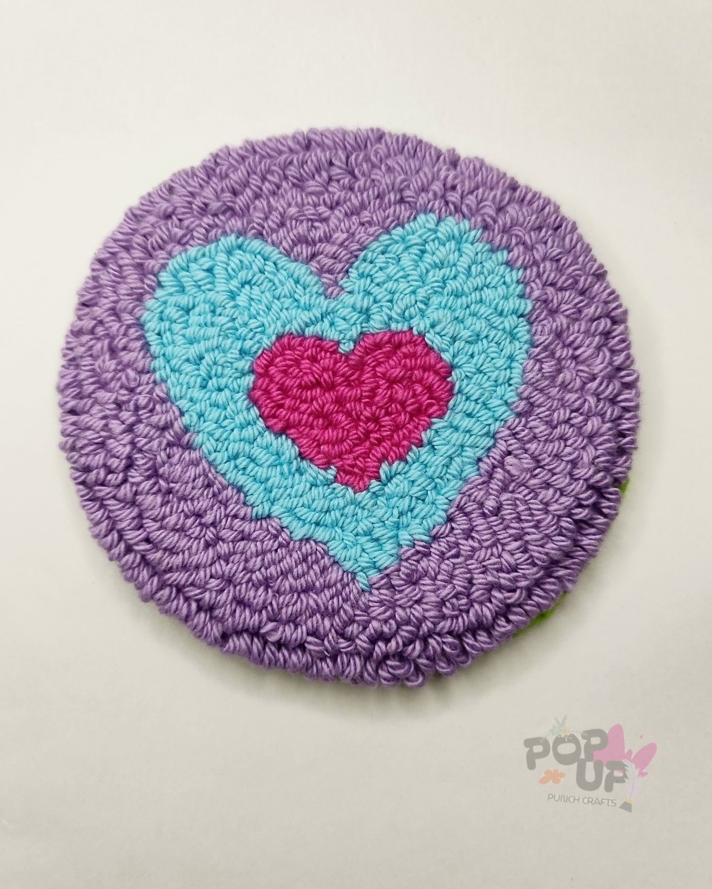 Double Heart Mug Rugs