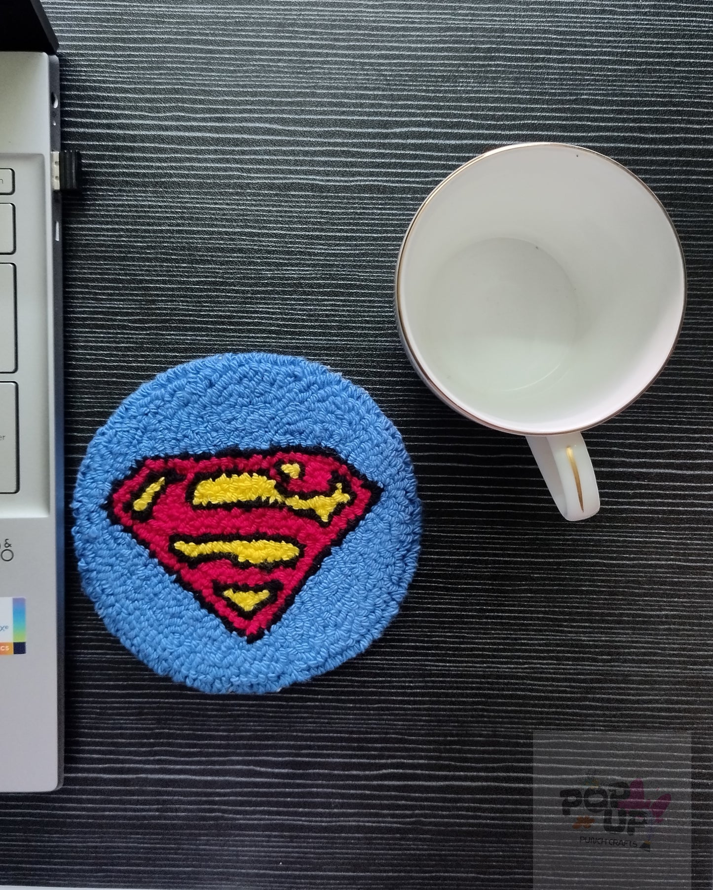 Super Man Mug Rugs